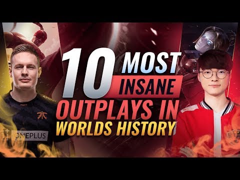 10 Most INSANE OUTPLAYS In Worlds History - League of Legends Esports
