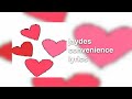 Jaydes Convenience Lyrics