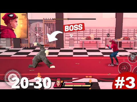 Spider Fighter Superhero Revenge Gameplay Walkthrough Level 20-30 iOS Android Boss Part 3