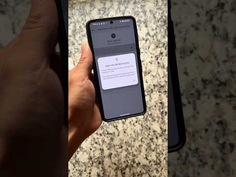 Solve Restricted Settings error in Android!