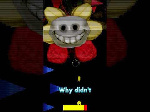Undertale Yellow Flowey is CONFUSING #shorts