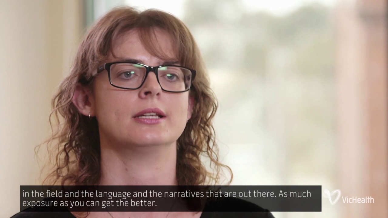 From university to work: interviews with VicHealth staff