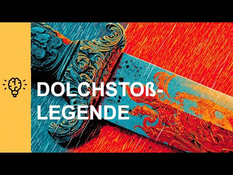 Die Dolchstoßlegende | EINFACH ERKLÄRT