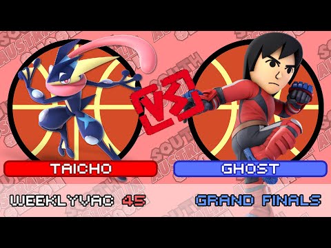 WeeklyVac 45 - SSBU - Taicho (Greninja) vs Ghost (Mii Brawler)