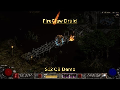 Pd2 S12 Closed Beta Mini Guide/Showcase - Fire Claw Druid