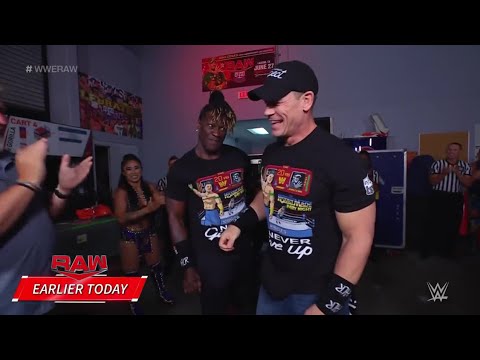 John Cena Arrives + MITB Qualifying Battle Royal 1/2 - WWE Raw 6/27/22