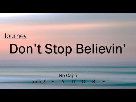 Don t stop believing - Journey