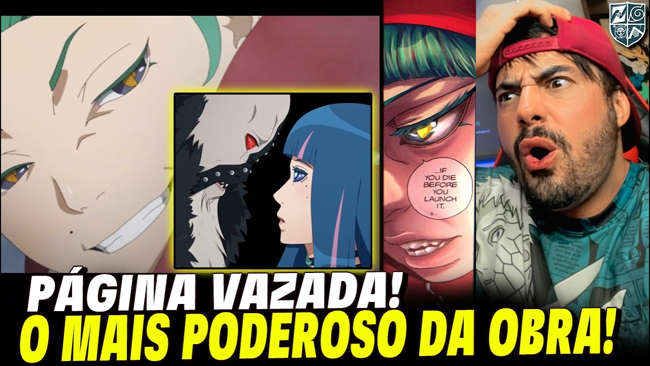 DAEMON TÁ PURO ÓDIO! PÁGINA VAZADA BORUTO TBV 32 - FRED ANIMES