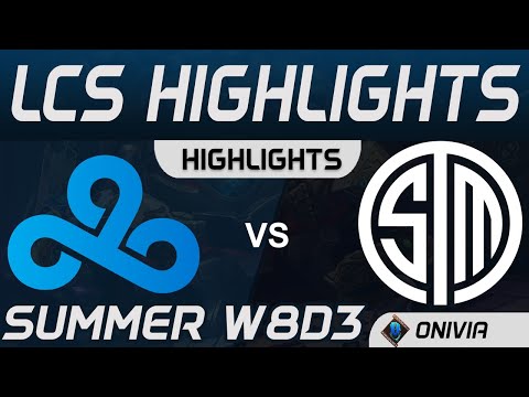 C9 vs TSM Highlights LCS Summer 2020 W8D3 Cloud9 vs Team SoloMid by Onivia