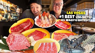 Las Vegas's #1 BEST A5 Wagyu Shabu Hotpot & 15 COURSE EPIC Japanese Kaiseki Dinner with Phil Tzeng