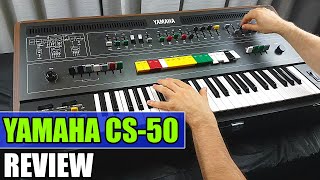 Video thumbnail for YAMAHA CS-50 - Analog Synthesizer Review, Sounds & Demo by synth4ever