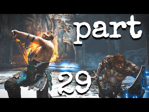 GOD OF WAR part 29|The magic chisel|Behind the lock|Magni and Modi boss fight|The sons of Thor
