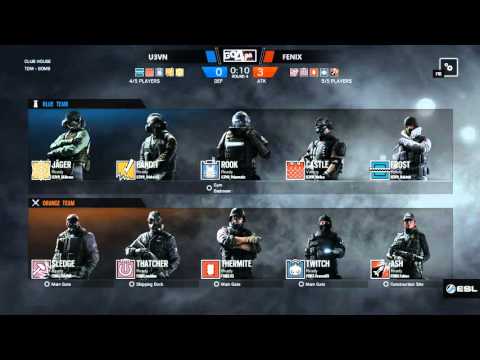 ESL EU Go4R6 (PC) #9 FENIX vs un3ven