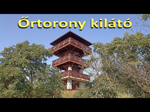 Őrtorony kilátó - Apáti templomrom - Tihany
