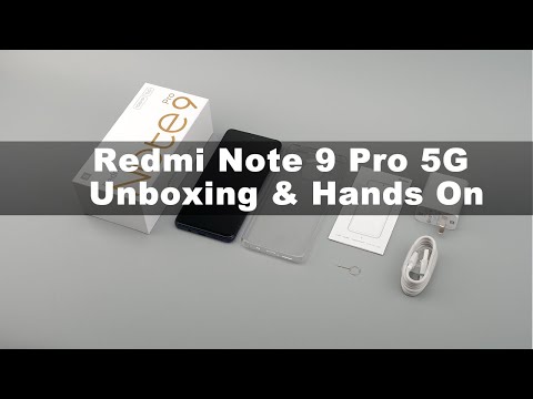 Redmi Note 9 Pro 5G Unboxing & Hands On
