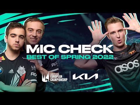 Best of Spring 2022 | Kia Mic Check | 2022 LEC Spring