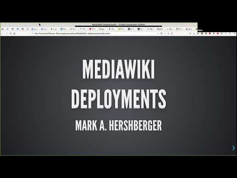 A method for automating MediaWiki deploys using only tools you already use