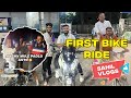 First bike ride 🏍️full enjoy 🤟| Travelling Vlog No 10| Sahil's Vlogs