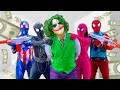 TEAM SPIDER-MAN vs BAD GUY TEAM || Rescue Pink From JOKER ?? ( Nerf War Movie ) By Follow Me