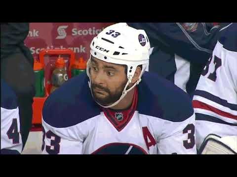 Дастин Бафлин (Виннипег Джетс) в кого-то "попал"