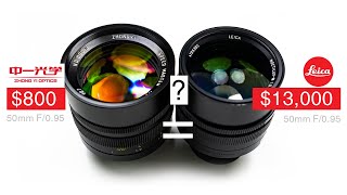 $13,000 Leica vs $800 Mitakon !? Leica Noctilux 50mm f/0.95 VS Mitakon 50mm f0.95