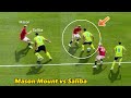 William Saliba vs Mason Mount in Arsenal vs Manchester United match!!🇫🇷⚽😳