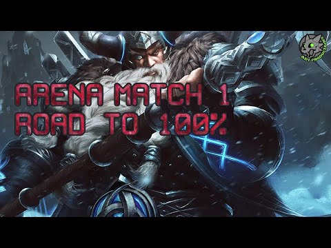 Smite Odin Game Play - Arena Match 1 - Road to 100% - SMITE SATURDAYS