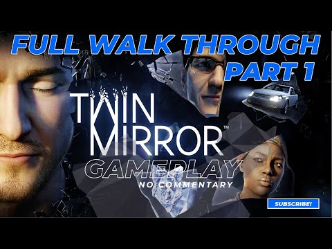 TWIN MIRROR PS5 Gameplay Walkthrough Part 1 #twinmirror #walkthrough
