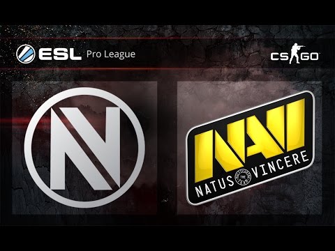 CS:GO - enVyUS vs. NaVi [Cbble] - ESL Pro League Season 1 Finals - Semifinal Map 3