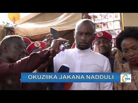 Obubaka bwa Bobi Wine mu kuziika Jakana Nadduli, abutisse Rubongoya