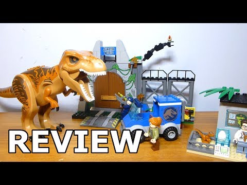 Lego Juniors T-Rex Breakout Review Set #10758