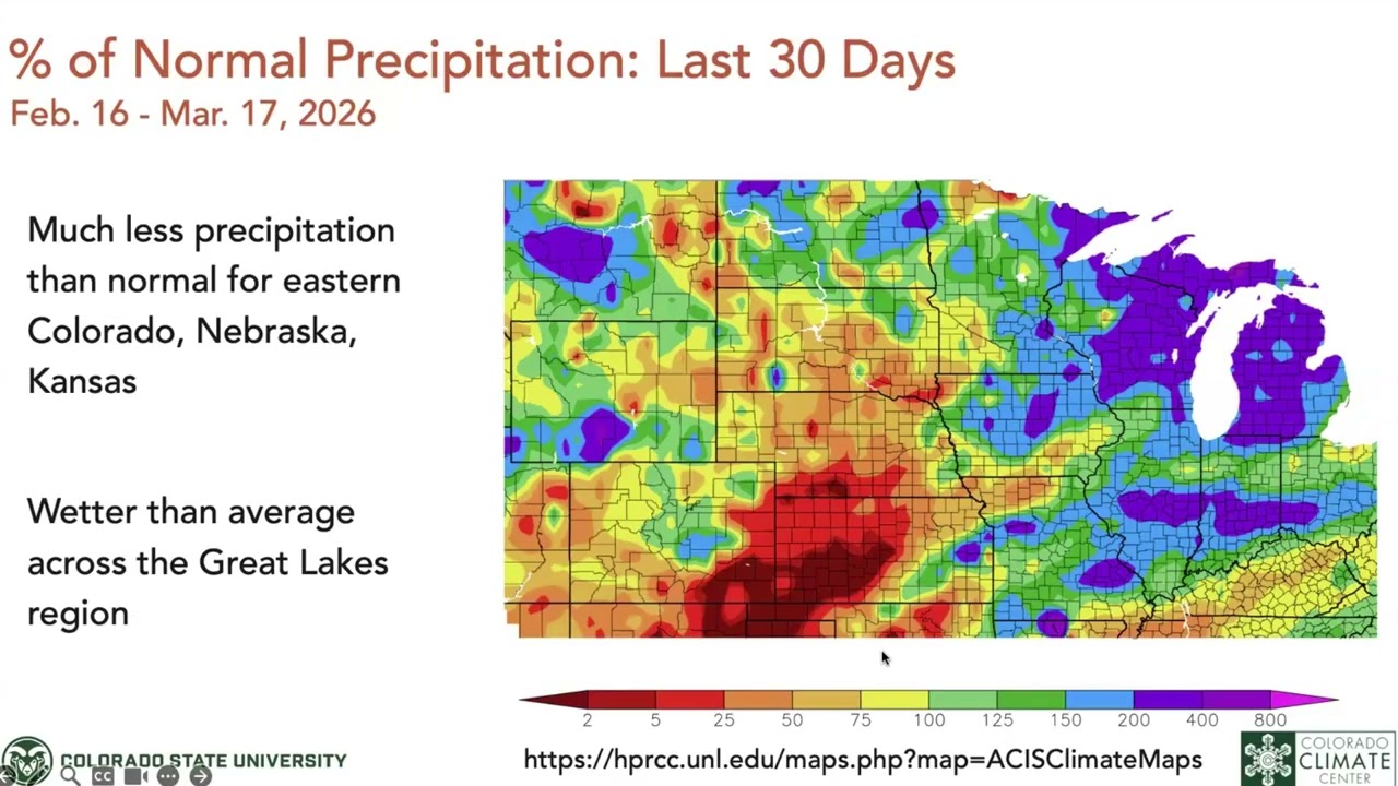 North Central U.S. Climate & Drought Outlook, March 2026