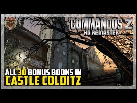 Commandos 2 HD Remaster All Bonus Book Locations Mission 9 Castle Colditz