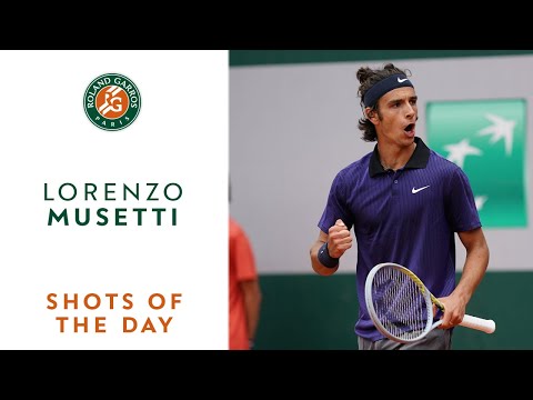 Shots of the day #7 - Lorenzo Musetti I Roland-Garros 2021