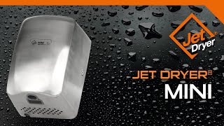 Jet Dryer Mini matný nerez