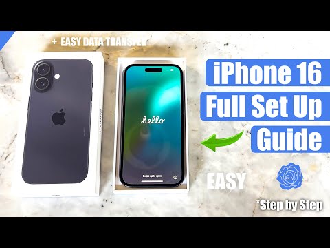 IPHONE 16 Setup Made EASY in UNDER 5 Minutes! | How To Set Up IPhone 16 Easily