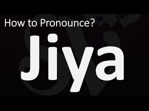 How to Pronounce Jiya? (CORRECTLY)