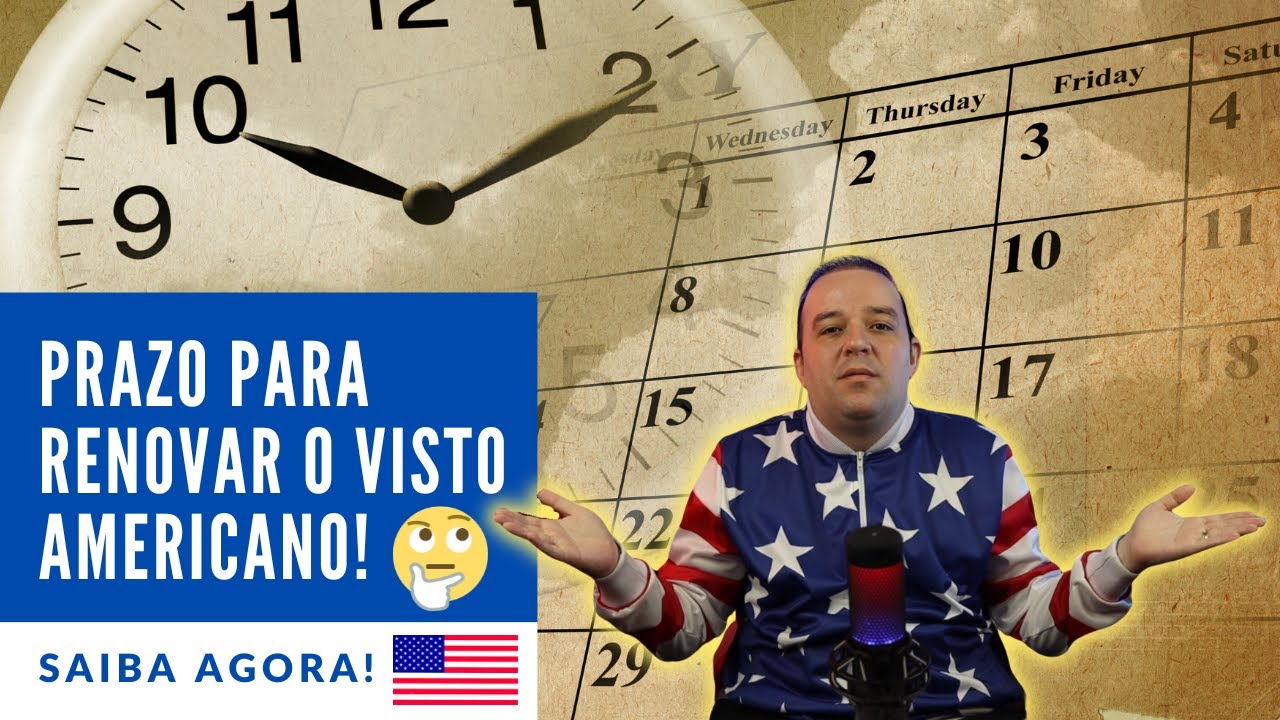 Quanto tempo está demorando para Renovar o Visto Americano?