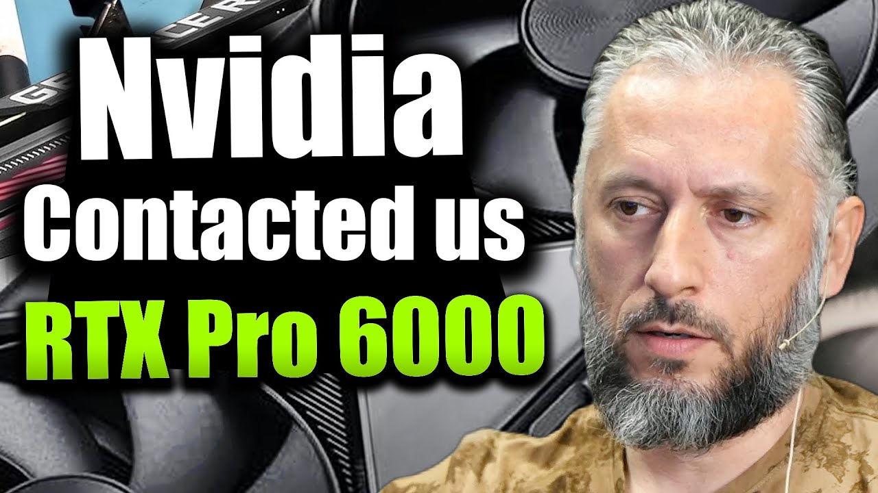 Huge Update. NVIDIA Contacted us. What They Said About the Broken RTX Pro 6000 - YouTube