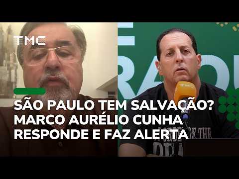 MARCO AURÉLIO CUNHA É SINCERÃO SOBRE CRISE NO SÃO PAULO: “O CAOS CHEGOU EM 2024!”