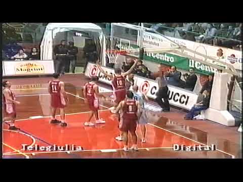 Cordivari Roseto - Telit Trieste 0-20 (sosp. 62-77) [Serie A1 2000/2001]