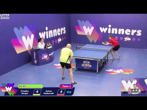 WINners CUP table 2  11.11 Priadko Sergei - Syksa Aleksandr 19:45