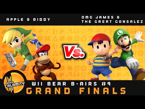 Wii Bear B-Airs #9 - Doubles - Grand Finals - Biddy & Apple vs James & The Great Gonzales