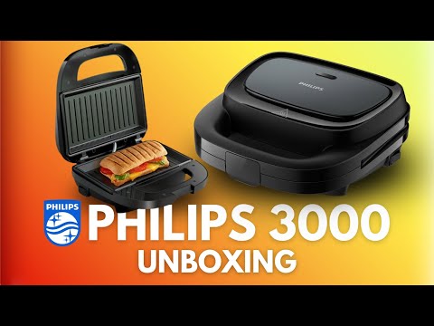Philips 3000 Series Sandwich Maker HD2330/90 - Unboxing