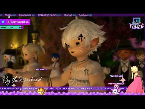 #ffxiv ♪♪ DECADENCE BY DESIGN : Art Nouveau Party ♪♪ ★ Happy Tunes ★ Light DC ➨ Twintania ➨ The L…