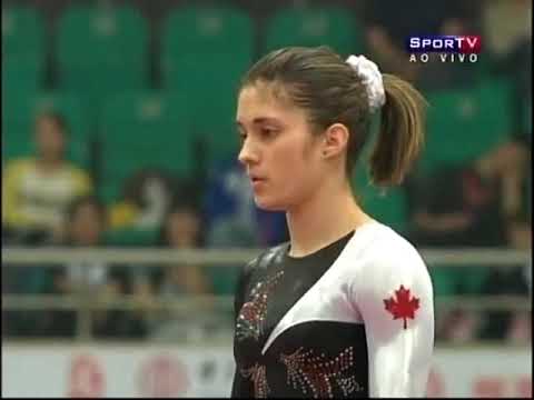 Nansy Damianova. CAN. 2008 Tianjin World Cup. EF FX (6th)
