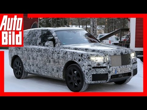 Erlkönig Rolls-Royce Cullinan (2018) - Luxus-SUV mit BMW-Genen