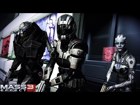 Cerberus Attack The Citadel (Renegade) - Mass Effect Remaster (4K 60FPS) Ultra HD