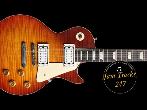 Sad Melancholic Blues Guitar Backing Track in G Minor (86bpm)