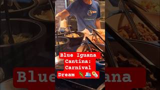 Carnival Dream: Blue Iguana Cantina - The Best Tacos & Burritos! 🌮🌯
